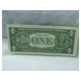 1957A U.C One Dollar Silver Certificate