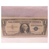 1957A U.C One Dollar Silver Certificate