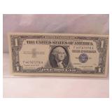 1957A - U.C One Dollar Silver Certificate