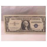 1957A U.C One Dollar Silver Certificate