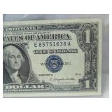 1957A - U.C One Dollar Silver Certificate