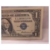 1957 U.C One Dollar Silver Certificate