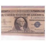 1957 U.C One Dollar Silver Certificate