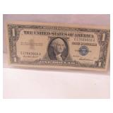 1957 U.C One Dollar Silver Certificate