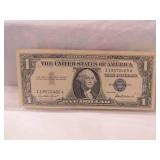1957 U.C One Dollar Silver Certificate