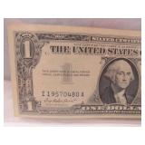 1957 U.C One Dollar Silver Certificate