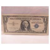 1957A U.C One Dollar Silver Certificate