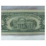 1963 Two Dollar Red Seal Note