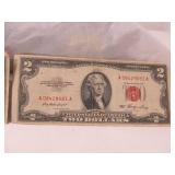 2 - 1963 Two Dollar Red Seal Notes