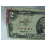 2 - 1963 Two Dollar Red Seal Notes