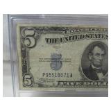 1934C Five Dollar Silver Certificate