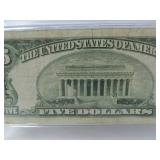 1934C Five Dollar Silver Certificate