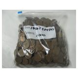 1940's and 1950's Wheat Pennies