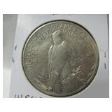 1921 Peace Silver Dollar Coin