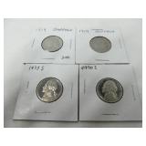 Buffalo and Jefferson Nickels