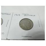 Buffalo and Jefferson Nickels
