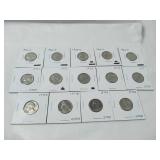 14 Uncirculated Nickels
