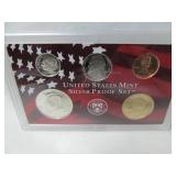 2001 Silver Coin Proof Set