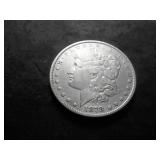 1878 Morgan Silver Dollar 8 Tailfeathers First Reverse.