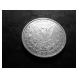 1878 Morgan Silver Dollar 8 Tailfeathers First Reverse.