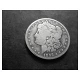 1892 O Morgan Silver Dollar