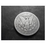 1892 O Morgan Silver Dollar