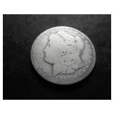 1893 O Morgan Silver Dollar
