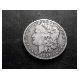 1894 O Morgan Silver Dollar