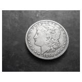 1896 O Morgan Silver Dollar