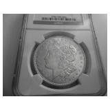 1921 Morgan Silver Dollar NGC Graded MS64