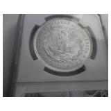 1921 Morgan Silver Dollar NGC Graded MS64