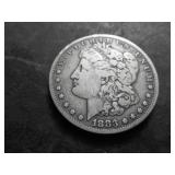 1883 S Morgan Silver Dollar