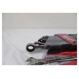 Milwaukee 48-22-9506 7-Pc Metric Ratcheting Wrench Set - Arc-Swing 2.5 Deg