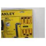 Stanley 20-Piece Screwdriver Set with Bi-Material Handles, 6-piece screwdriver set and storage organizer.