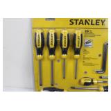 Stanley 20-Piece Screwdriver Set with Bi-Material Handles, 6-piece screwdriver set and storage organizer.