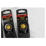 GearWrench Ratcheting Wrench Set - 5/8 in, 11/16 in, 14MM, 15MM, 17MM (6-Piece)
