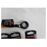 GearWrench Ratcheting Wrench Set - 5/8 in, 11/16 in, 14MM, 15MM, 17MM (6-Piece)