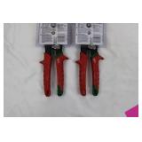 Milwaukee Aviation Snips Right-Hand Cut 18ga/22ga Forged Blades - Model 48-22-4522 (2-Pack)