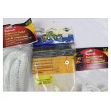 Imperial Fireplace Repair Lot - Replacement Gasket, High Temp Cement, Polish & Wicks