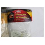 Imperial Fireplace Repair Lot - Replacement Gasket, High Temp Cement, Polish & Wicks