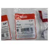 Rigid & Halex Electrical Fittings - Two-Hole Straps
