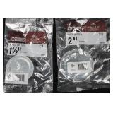 Halex, Ridgid, Flex & Master Electrician Electrical Connectors Assortment - EMT/NM/Chase Nipples