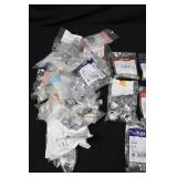 Halex, Ridgid, Flex & Master Electrician Electrical Connectors Assortment - EMT/NM/Chase Nipples