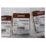 Halex One Hole Service Cable Strap - 12/2-14/2 (Set of 9)