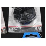Road Power Primary Wire Assortment & National Hardware Clear Wire - Mixed Gauges