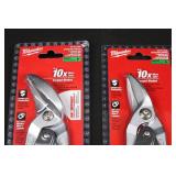 Milwaukee Aviation Snips Right Cut (2-Pack)