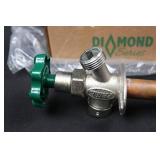 PRIER C-144X10 Diamond Series Wall Hydrant - Original Packaging