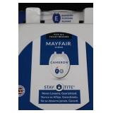 Mayfair by Bemis Elongated Toilet Seat Covers (Lot of 2) - Easy-Clean Stay-Tite