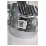 Selkirk GV Series Galvanized Vent Duct Fittings - 8in-7in & 5in-4in Reducers, 90deg Elbows 26ga