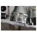 Selkirk GV Series Galvanized Vent Duct Fittings - 8in-7in & 5in-4in Reducers, 90deg Elbows 26ga